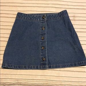 Forever 21 Denim mini skirt